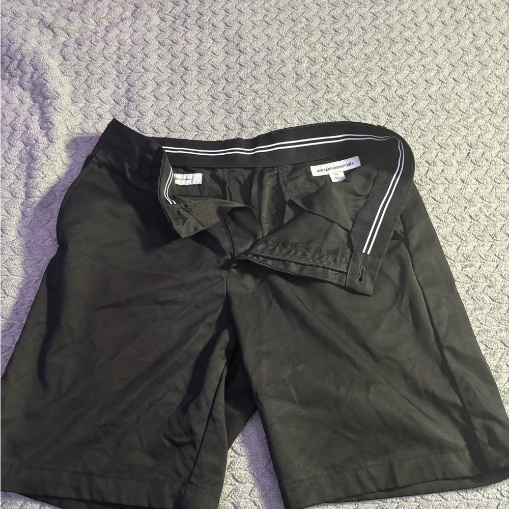Amazon Essentials Men's Black Shorts